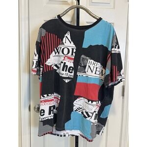 Sacred Crown graphic t shirt size 4xl (see Pics‎ For Measurements